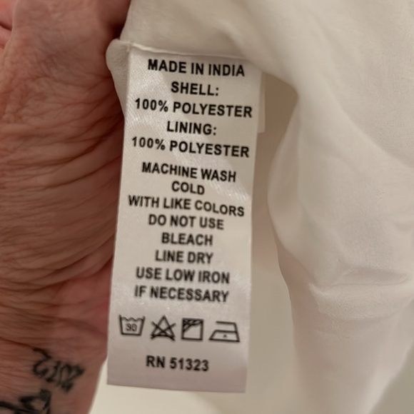 🎈3/$25🎈NWT CeCe Clip Dot Ruffled Shift Dress - Picture 8 of 11